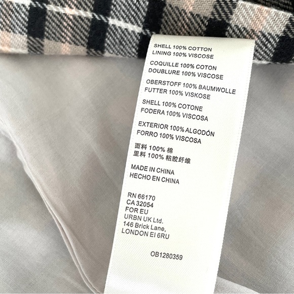 We The Free Plaid Oversized Blazer Jacket - Picture 12 of 12